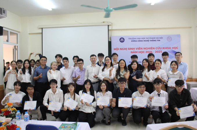 HỘI NGHỊ SINH VIÊN NGHIÊN CỨU KHOA HỌC – KHOA CÔNG NGHỆ THÔNG TIN – NĂM HỌC 2024 – 2025